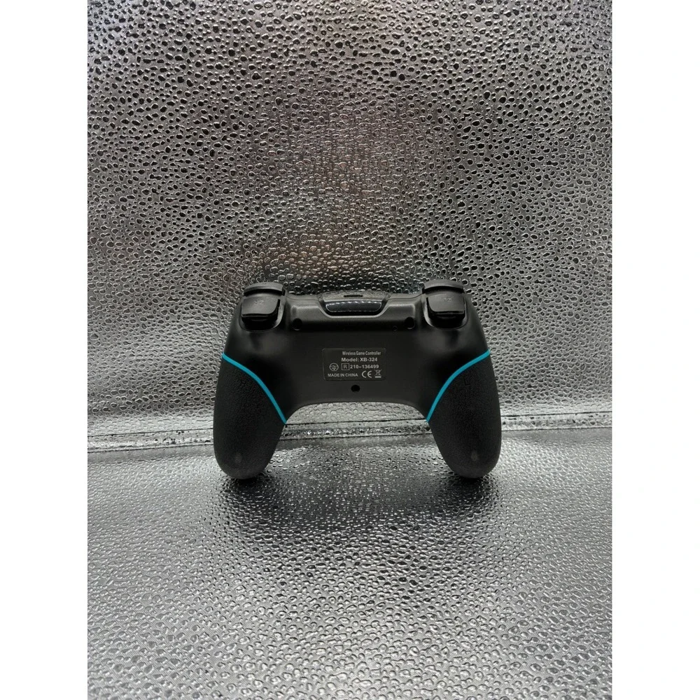 Wireless Game Controller XB-324 Black and Blue Bluetooth Gamepad for Switch PC